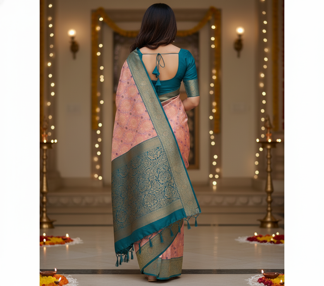 Premium Kanjivaram Silk Saree ✨️