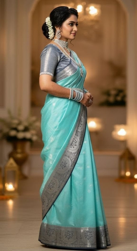 Latest Soft Silk Saree ✨️