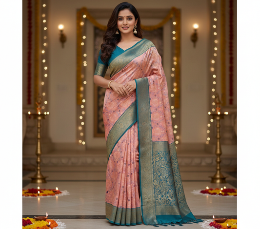 Premium Kanjivaram Silk Saree ✨️