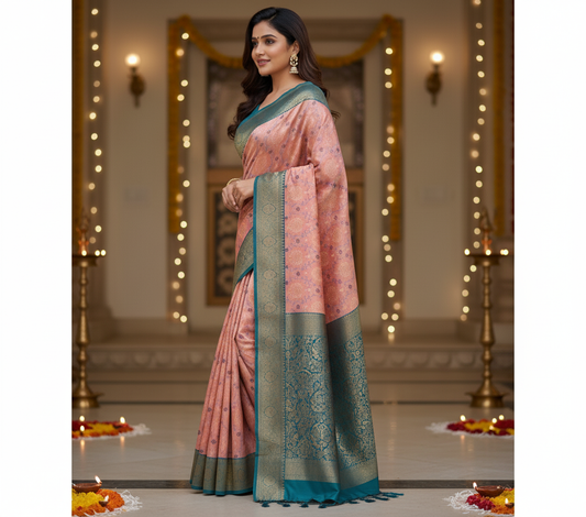 Premium Kanjivaram Silk Saree ✨️