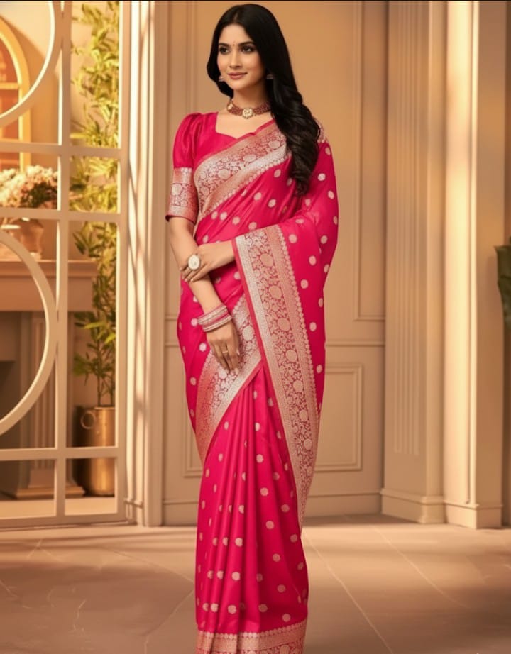 Latest Soft Banarasi Sarees✨️