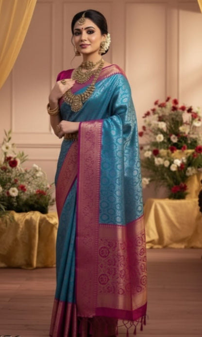 Latest Kanjeevaram Silk Saree ✨️