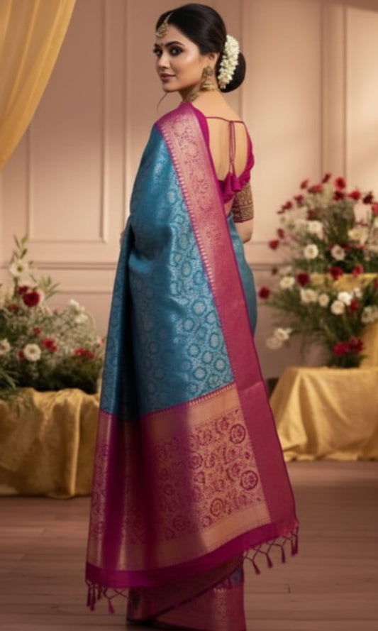 Latest Kanjeevaram Silk Saree ✨️